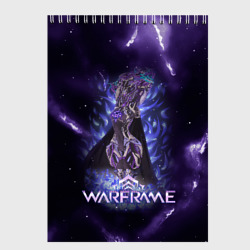 Скетчбук Warframe game  logo