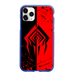 Чехол для iPhone 11 Pro Max матовый Warframe red Stalker