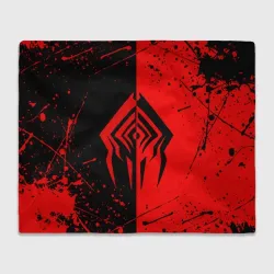 Плед 3D Warframe red Stalker