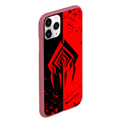 Чехол для iPhone 11 Pro Max матовый Warframe red Stalker - фото 2