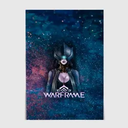 Постер Warframe game logo