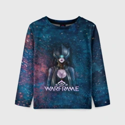 Детский лонгслив 3D Warframe game logo