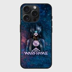 Чехол силиконовый для Apple iPhone 15 Pro матовый Warframe game logo