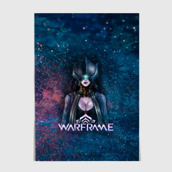 Постер Warframe game logo