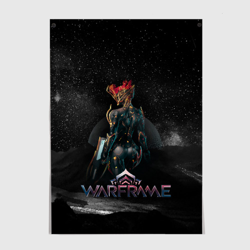 Постер Warframe  game logo