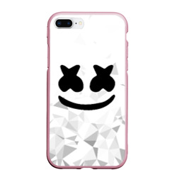 Чехол для iPhone 7Plus/8 Plus матовый Marshmello капюшон