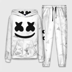 Женский костюм с толстовкой 3D Marshmello капюшон