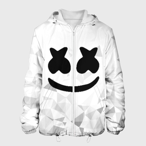 Мужская куртка 3D Marshmello капюшон, цвет 3D печать