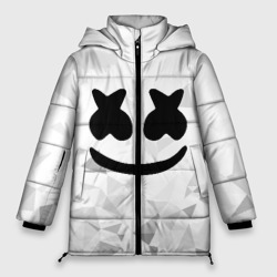 Женская зимняя куртка Oversize Marshmello капюшон