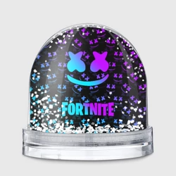 Игрушка Снежный шар Fortnite x Marshmello neon