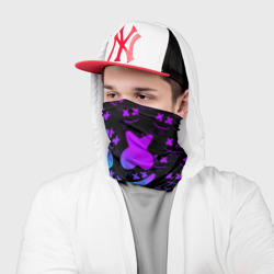 Бандана-труба 3D Fortnite x Marshmello neon - фото 2
