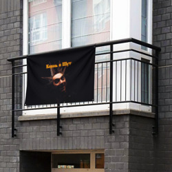 Флаг-баннер Король и Шут и анархия с обратки - фото 2