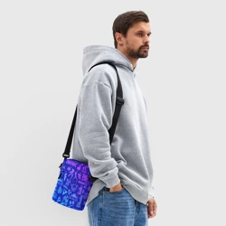 Сумка через плечо 3D Fortnite neon Фортнайт неон - фото 2