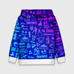 Детская толстовка 3D Fortnite neon Фортнайт неон
