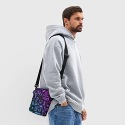 Сумка через плечо 3D Fortnite neon Фортнайт неон - фото 2