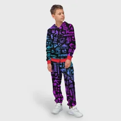 Детский костюм 3D Fortnite neon Фортнайт неон - фото 2