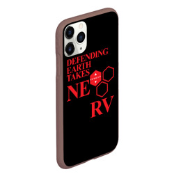 Чехол для iPhone 11 Pro Max матовый Nerv - фото 2