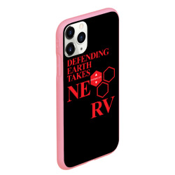 Чехол для iPhone 11 Pro Max матовый Nerv - фото 2