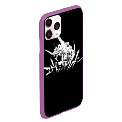 Чехол для iPhone 11 Pro Max матовый Evangelion logo - фото 2