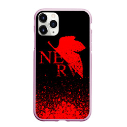 Чехол для iPhone 11 Pro Max матовый Evangelion nerv