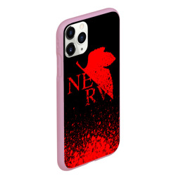 Чехол для iPhone 11 Pro Max матовый Evangelion nerv - фото 2