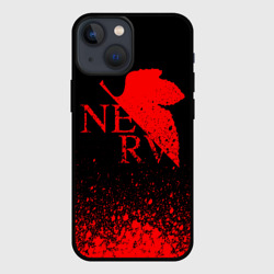Чехол для iPhone 13 mini Evangelion nerv