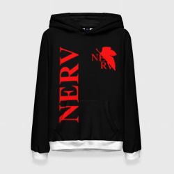 Женская толстовка 3D Nerv red