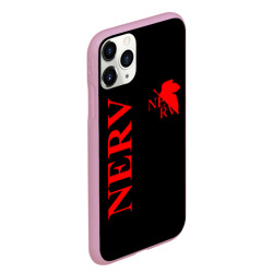 Чехол для iPhone 11 Pro Max матовый Nerv red - фото 2