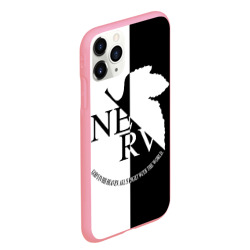 Чехол для iPhone 11 Pro Max матовый Nerv black and white - фото 2