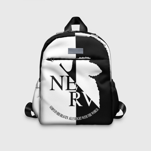 Детский рюкзак 3D Nerv black and white