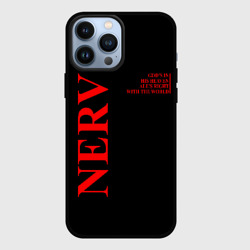 Чехол для iPhone 13 Pro Max Nerv logo