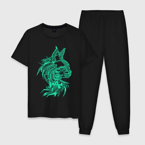 Мужская пижама хлопок Maine Coon 