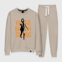 Женский костюм хлопок Киану Ривз - ты потрясающий