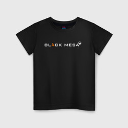 Детская футболка хлопок Half-life black Mesa