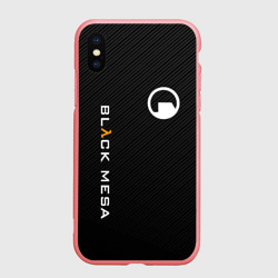 Чехол для iPhone XS Max матовый Black Mesa
