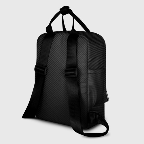 Женский рюкзак 3D с принтом BLACK MESA, вид сзади #1