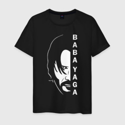 Мужская футболка хлопок John Wick - Baba Yaga