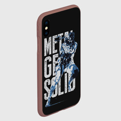 Чехол для iPhone XS Max матовый Metal Gear - фото 2