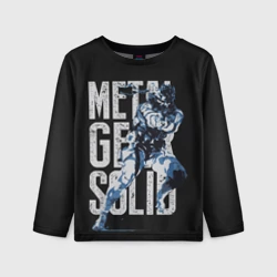 Детский лонгслив 3D Metal Gear