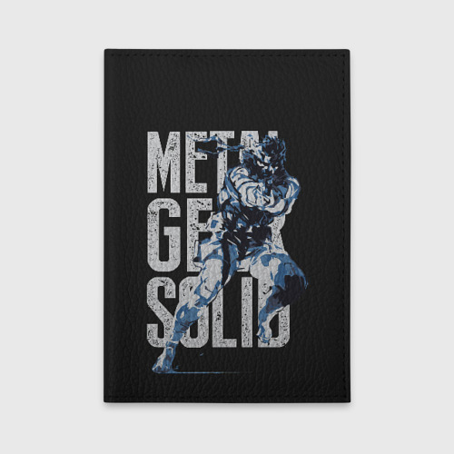 Обложка для автодокументов Metal Gear, цвет фиолетовый