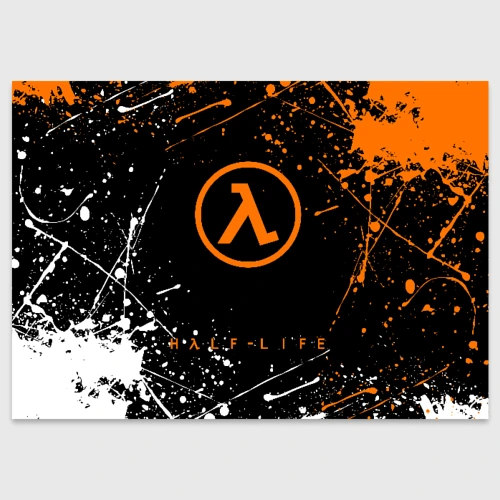 Поздравительная открытка Рюкзак Half-life