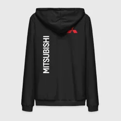 Мужская толстовка на молнии хлопок Mitsubishi