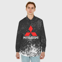 Мужская рубашка oversize 3D Mitsubishi - фото 2