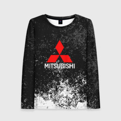 Женский лонгслив 3D Mitsubishi