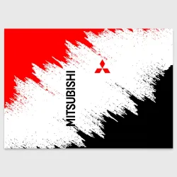 Поздравительная открытка Mitsubishi