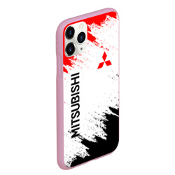 Чехол для iPhone 11 Pro Max матовый Mitsubishi - фото 2