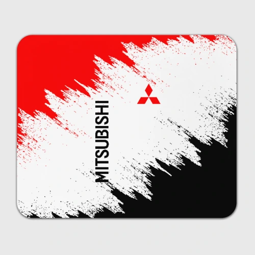 Прямоугольный коврик для мышки Mitsubishi