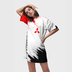 Платье-футболка 3D Mitsubishi - фото 2
