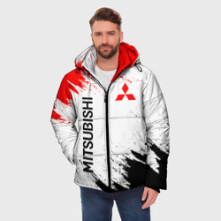 Мужская зимняя куртка 3D Mitsubishi - фото 2