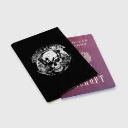 Обложка для паспорта матовая кожа Metal gear - фото 2